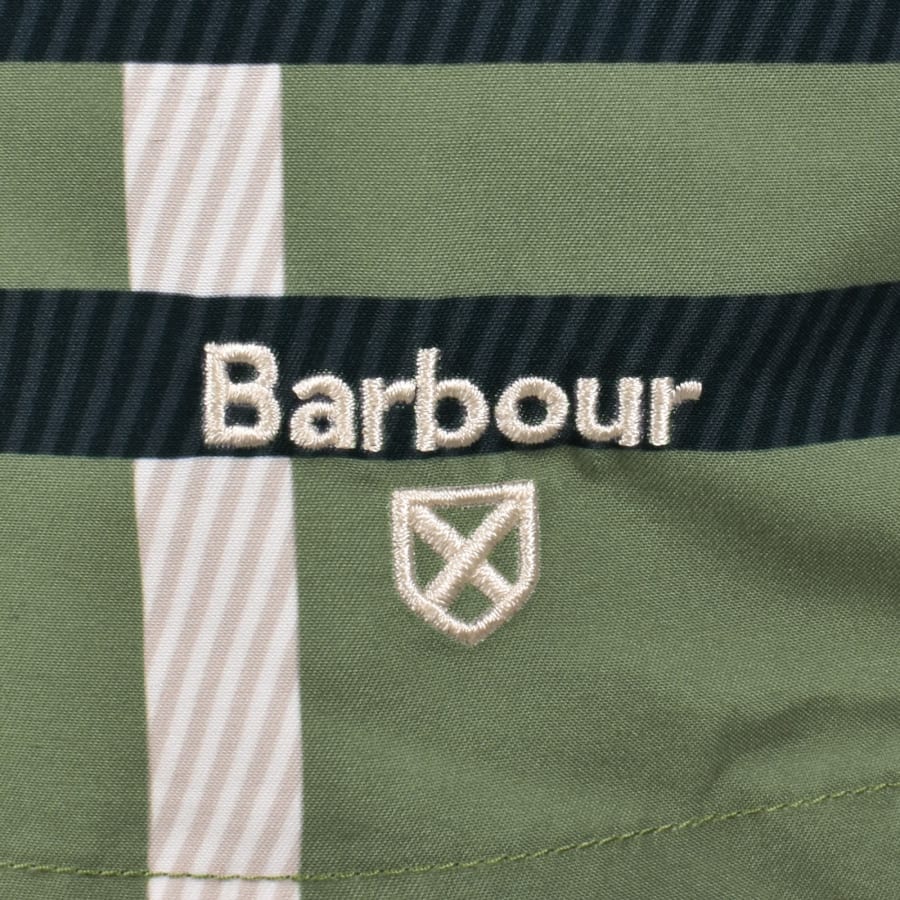 Image number 3 for Barbour Twain Swim Shorts Green