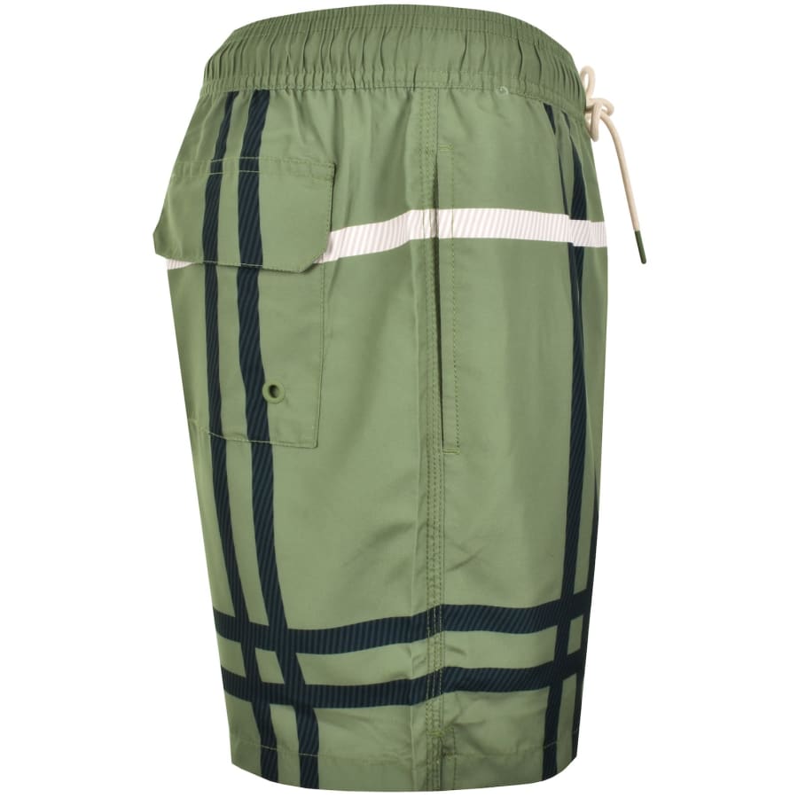 Image number 4 for Barbour Twain Swim Shorts Green