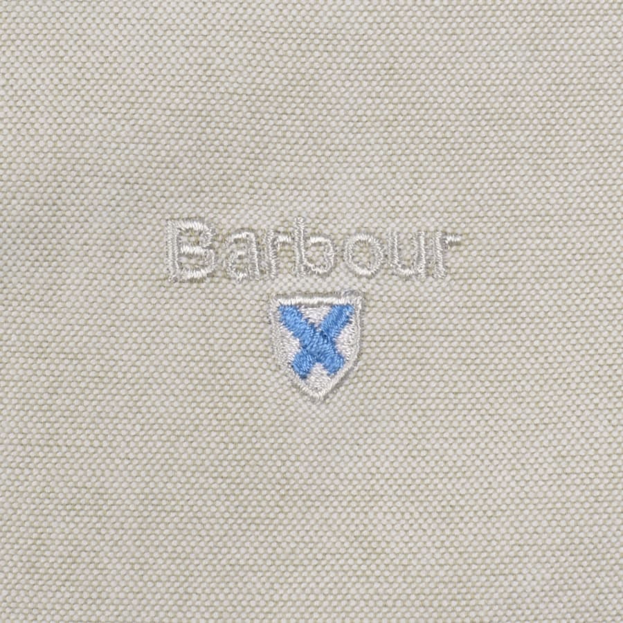 Image number 3 for Barbour Short Sleeved Oxtown Shirt Sea Green