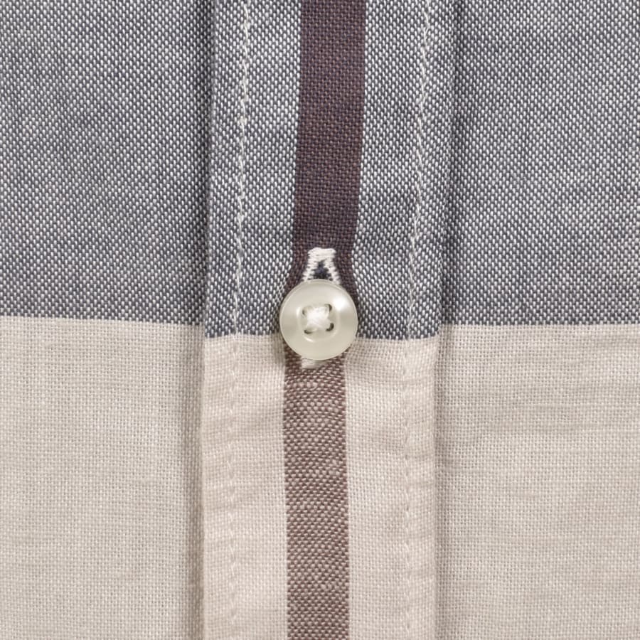 Image number 5 for Barbour Douglas Short Sleeved Shirt Cream