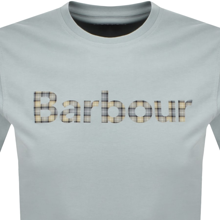 Image number 2 for Barbour Kilnwick T Shirt Slate Blue