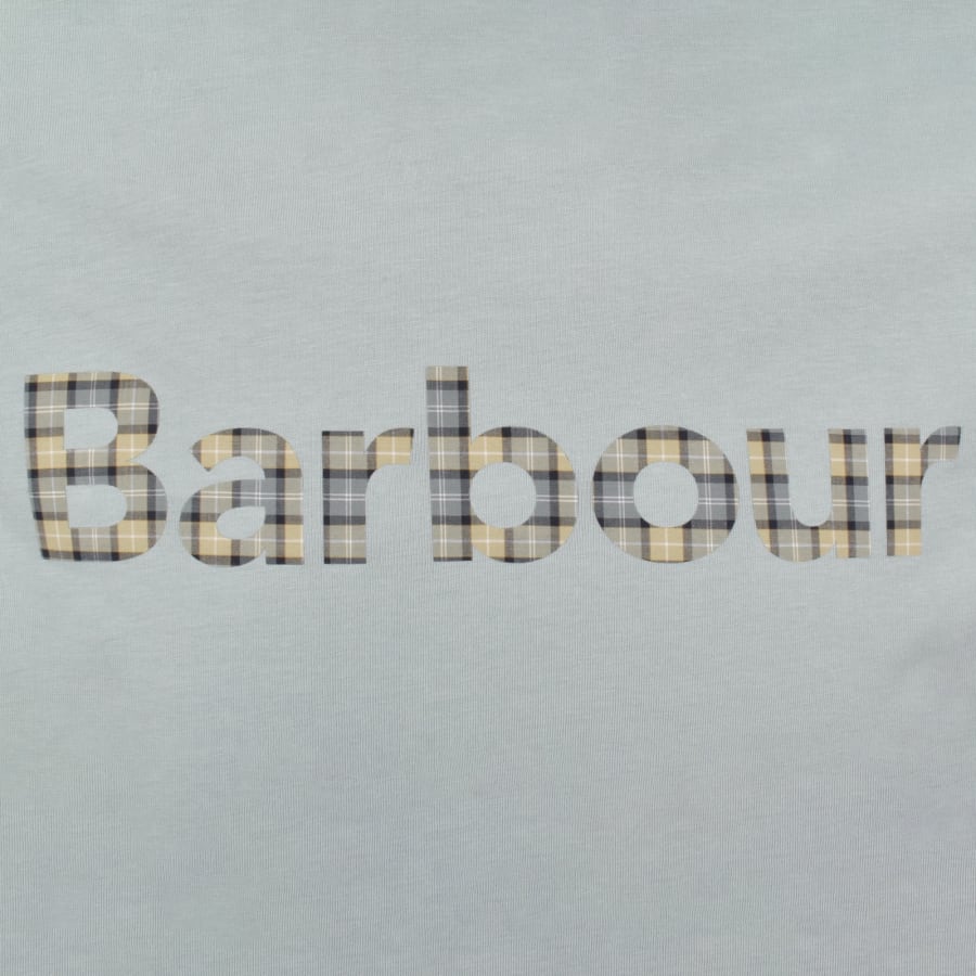 Image number 3 for Barbour Kilnwick T Shirt Slate Blue