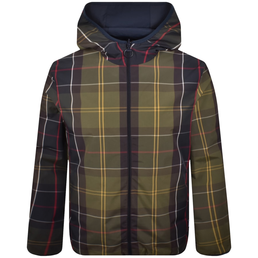 Image number 3 for Barbour Reversible Kemble Showerproof Jacket Navy