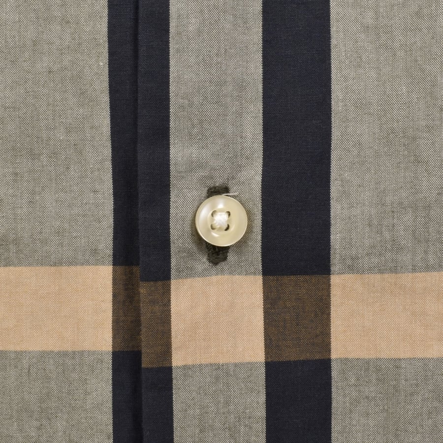 Image number 5 for Barbour Harris Check Long Sleeved Shirt Green