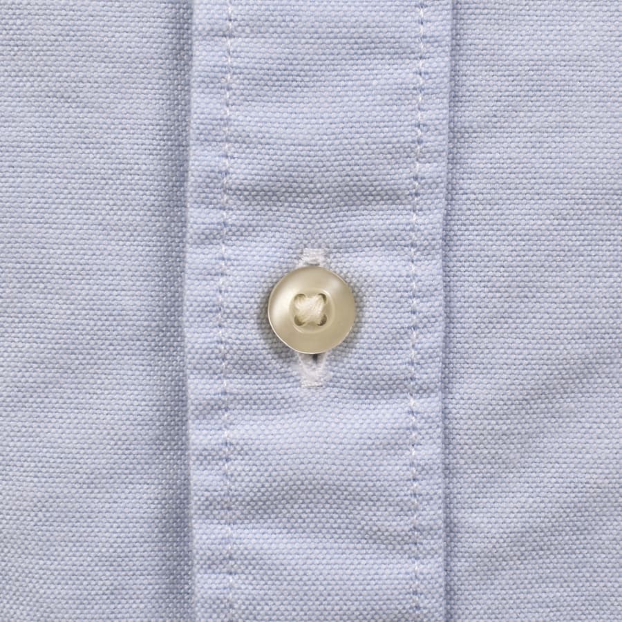 Image number 4 for Barbour Long Sleeved Oxtown Shirt Blue