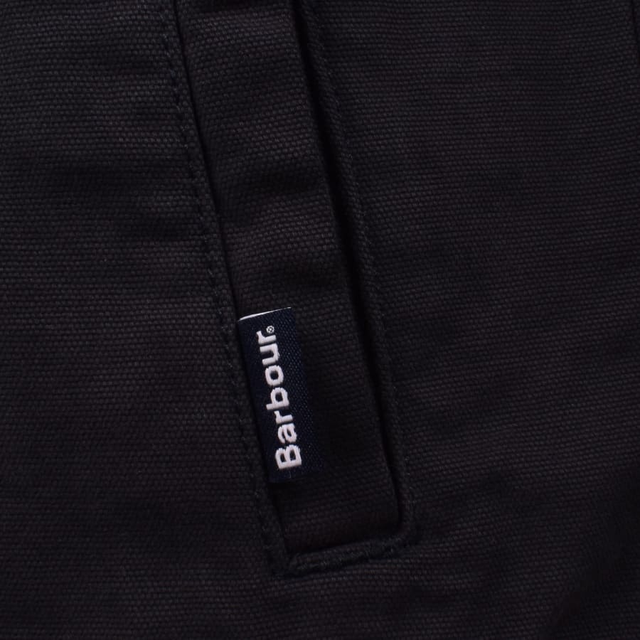 Image number 4 for Barbour Washed Overshirt Navy