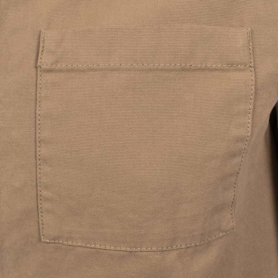 Image number 3 for Barbour Washed Overshirt Washed Stone Beige