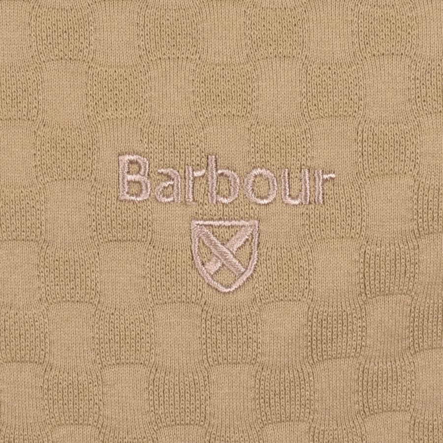 Image number 3 for Barbour Hockham Tailored Fit Polo Stone Beige