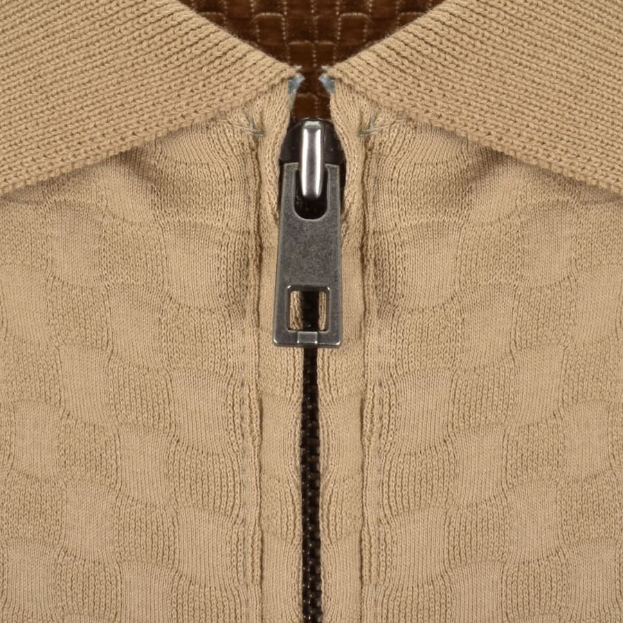 Image number 4 for Barbour Hockham Tailored Fit Polo Stone Beige