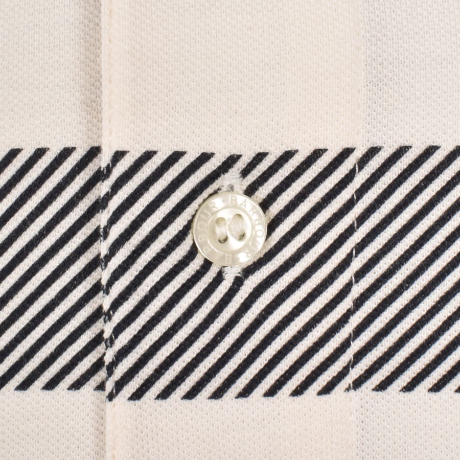 Image number 3 for Barbour Blaine Polo T Shirt Cream