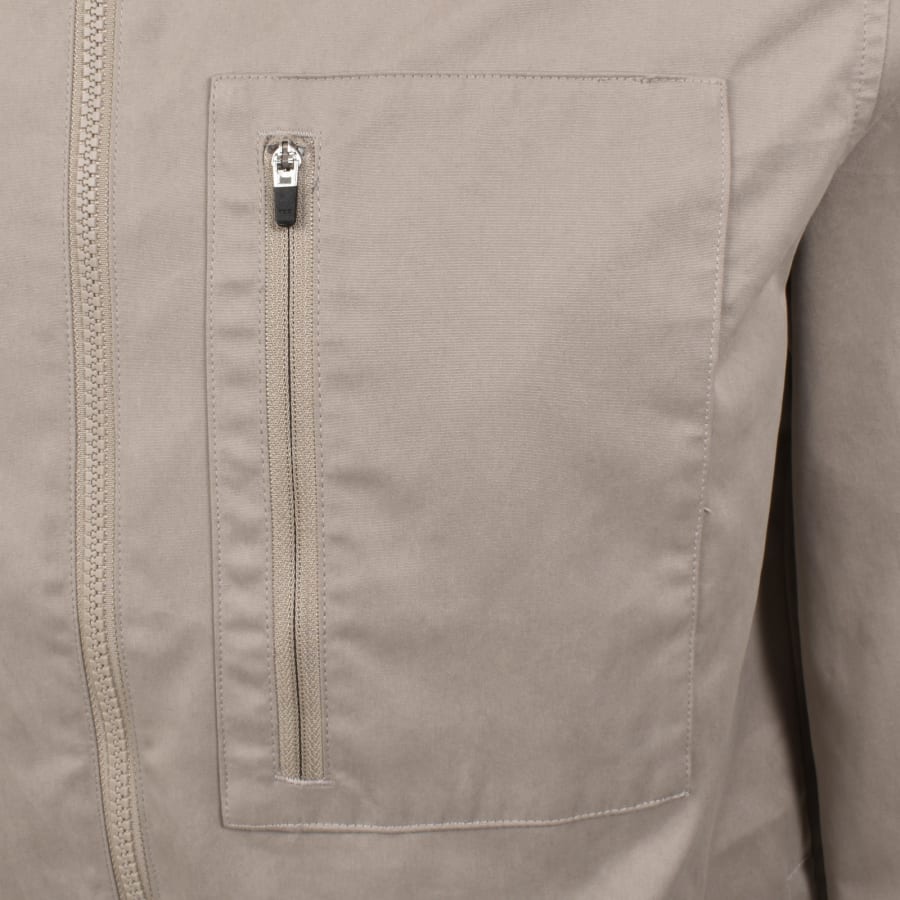 Image number 3 for Barbour International Coil Overshirt Grey