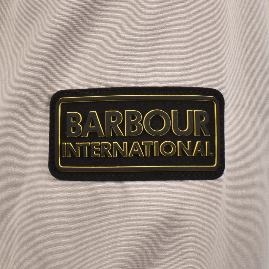 Image number 4 for Barbour International Coil Overshirt Grey
