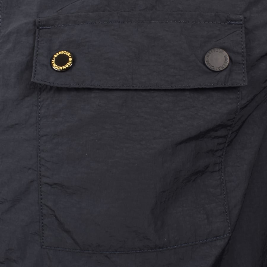 Image number 3 for Barbour International Inline Overshirt Grey
