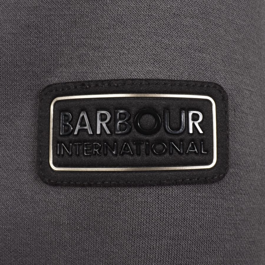Image number 3 for Barbour International Ethan Sweatshirt Grey