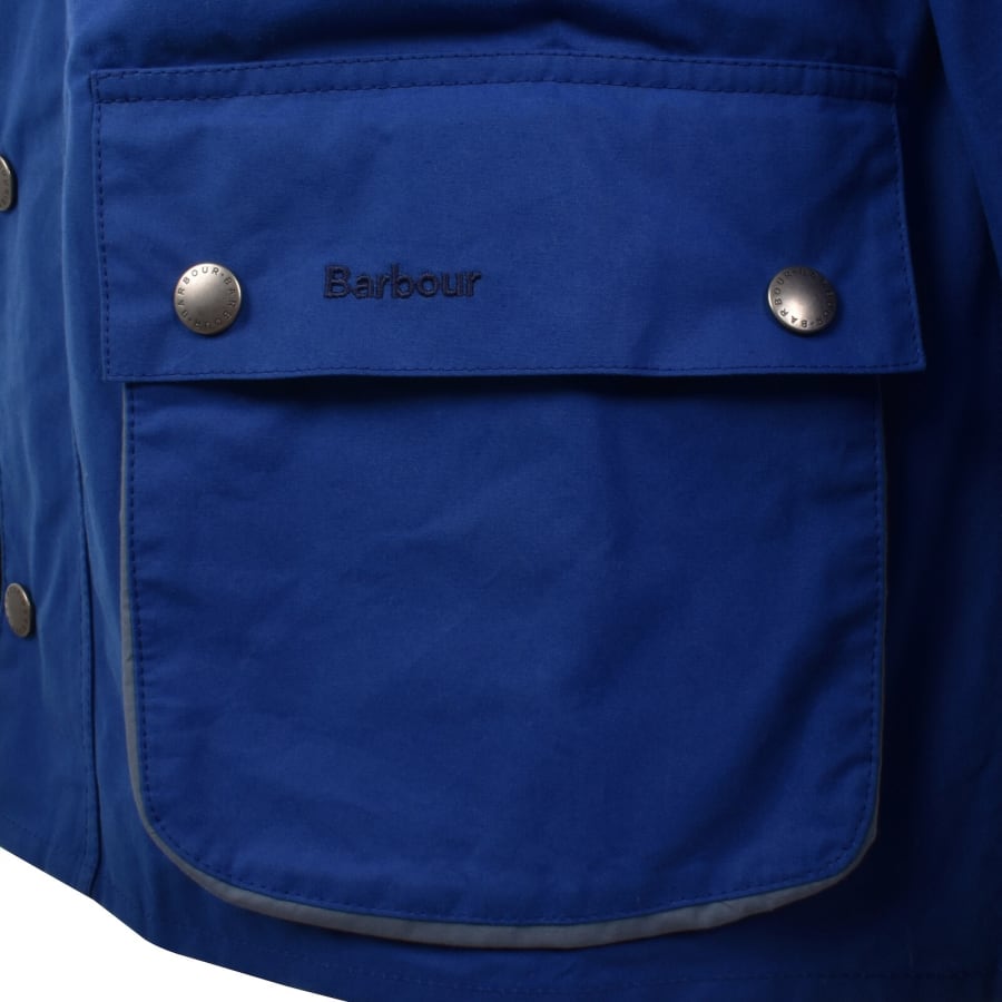 Image number 3 for Barbour X Paul Smith Sugarlump Bedale Jacket Blue