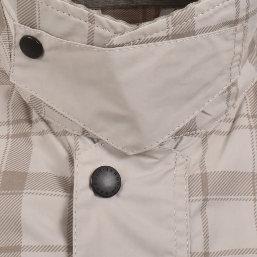 Image number 4 for Barbour Festival Modified Bedale Jacket Grey