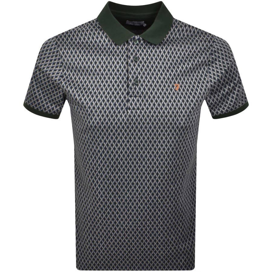 Image number 1 for Farah Whitston Polo T Shirt Green