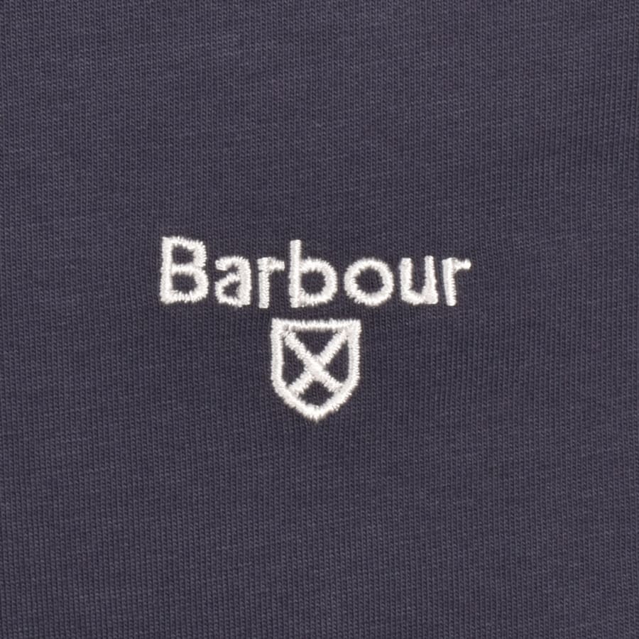 Image number 3 for Barbour Cornsay Polo T Shirt Washed Navy