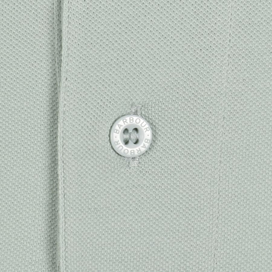 Image number 4 for Barbour Ferrybridge Tailored Polo Mint Blue