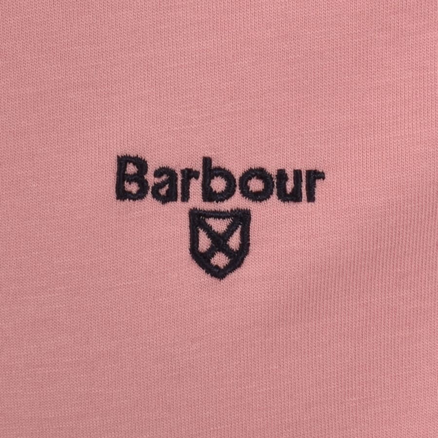 Image number 3 for Barbour Cornsay Polo T Shirt Mineral Pink