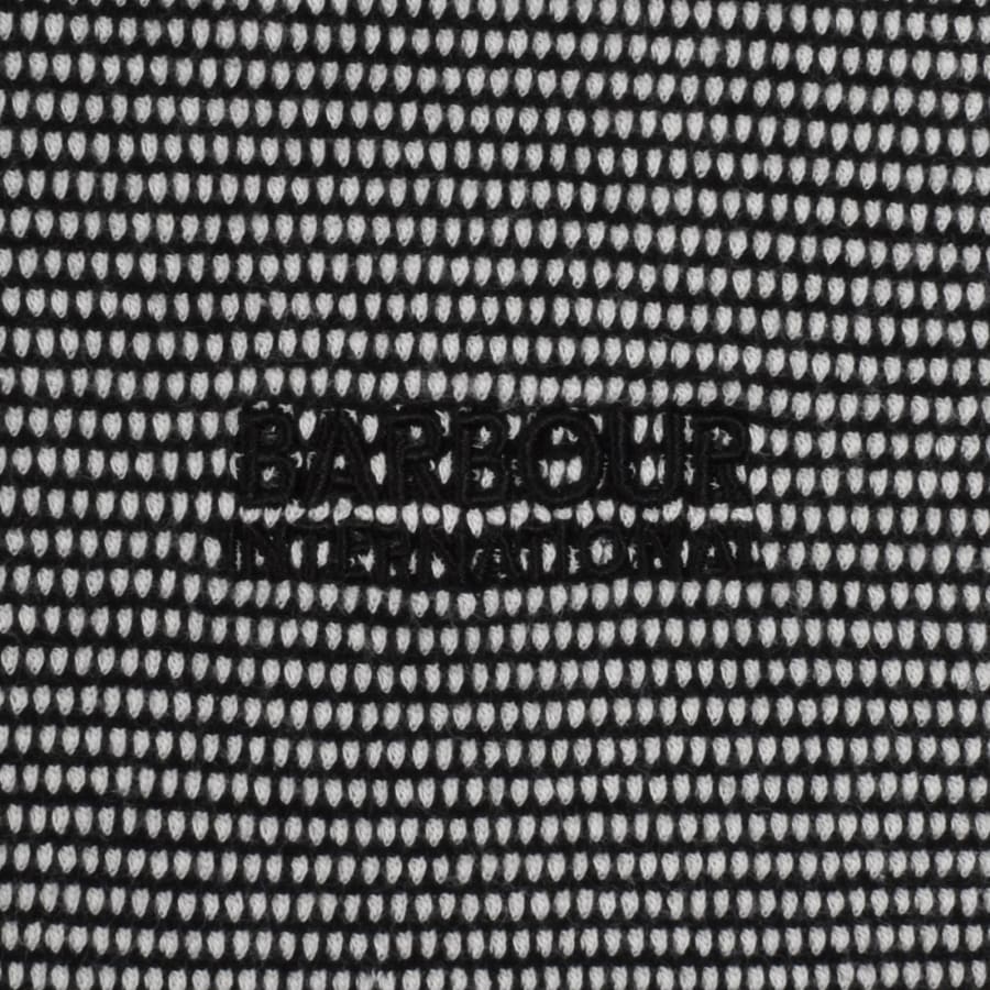 Image number 3 for Barbour International Halls Textured T Shirt Black