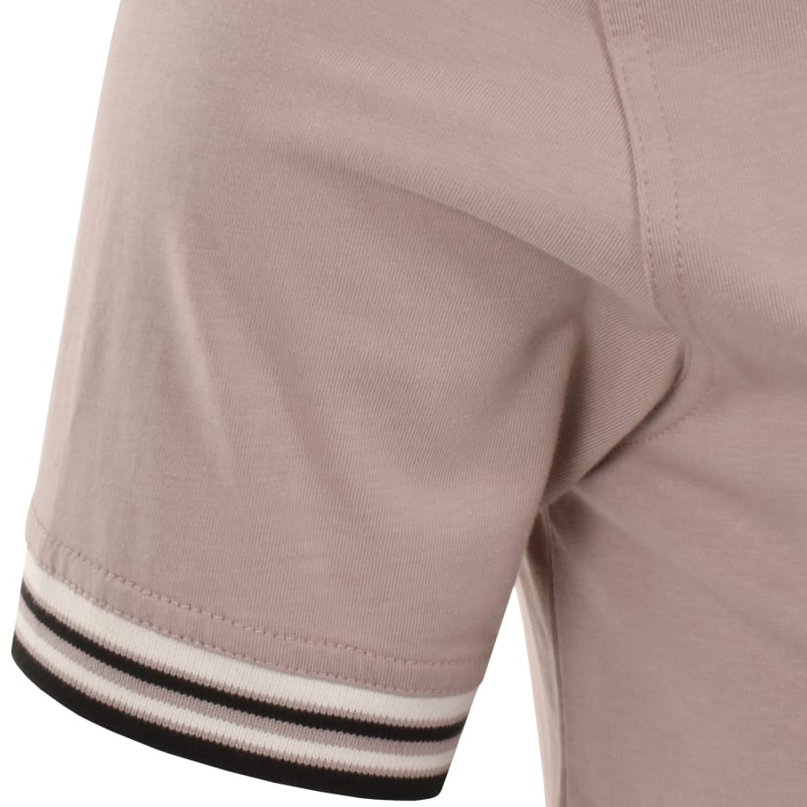 Image number 4 for Barbour International Burnwood Tipped T Shirt Pink