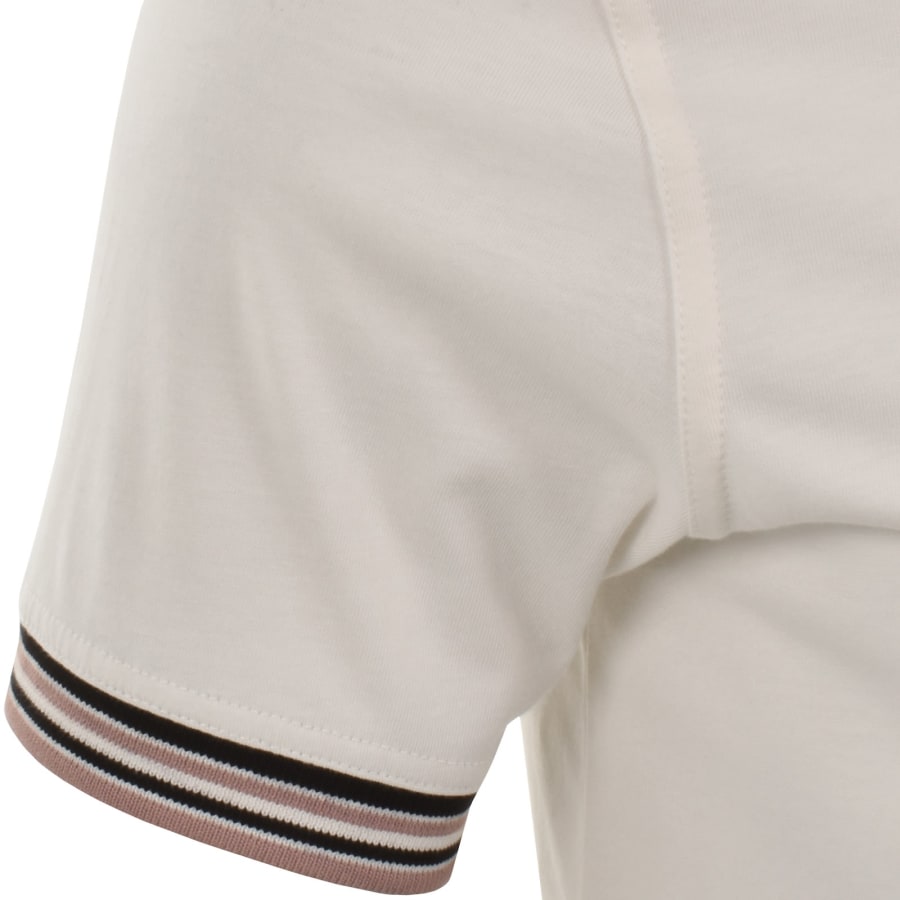Image number 4 for Barbour International Burnwood T Shirt Cream