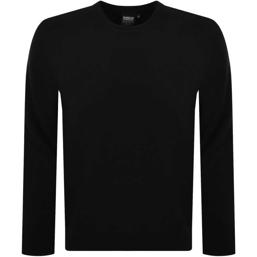 Image number 2 for Barbour International Kaspain Sweatshirt Black