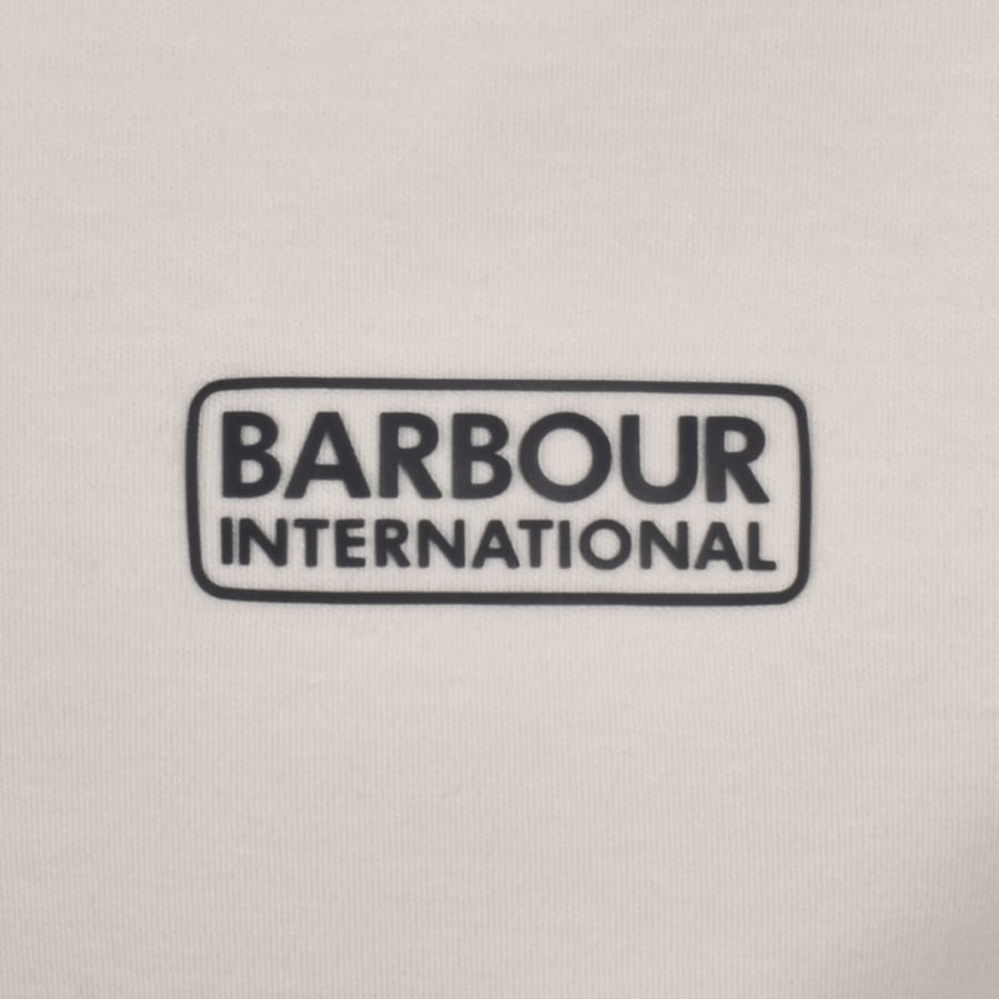 Image number 3 for Barbour International Panter Interlock Polo Cream