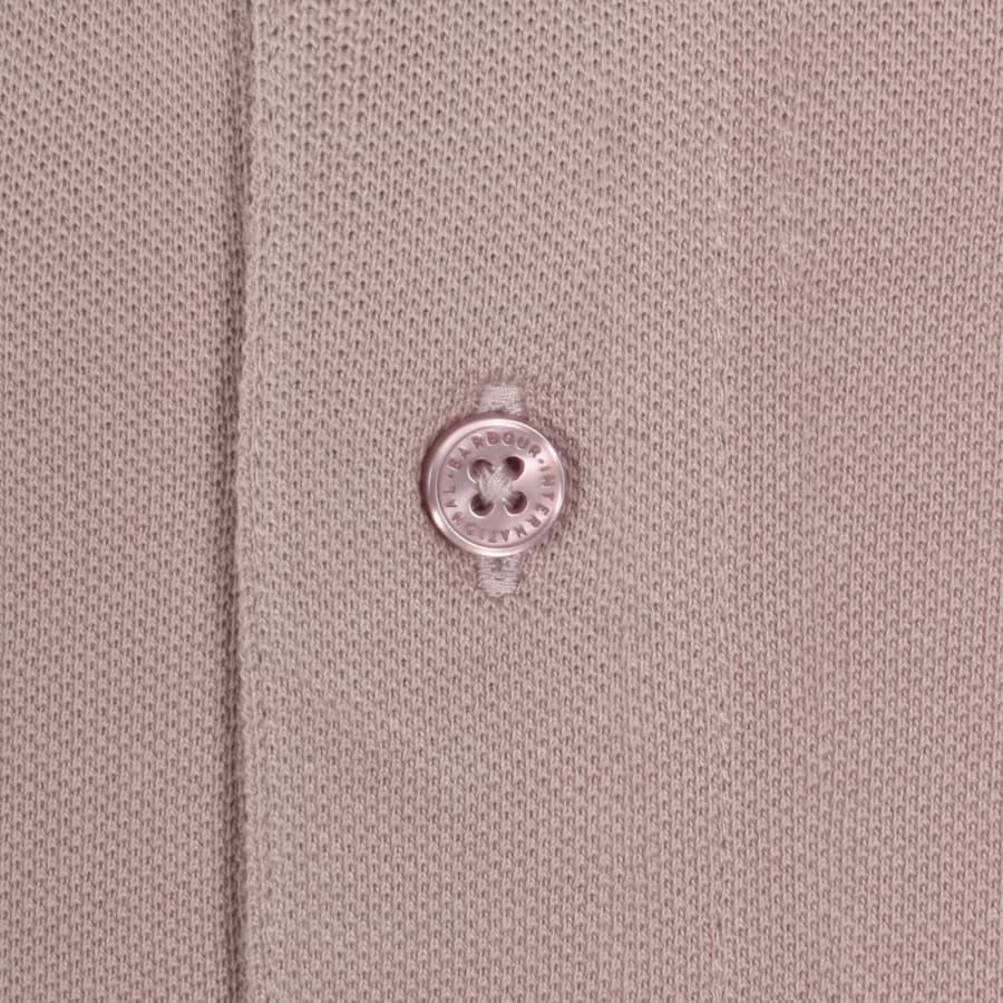 Image number 4 for Barbour International Essential Polo T Shirt Pink