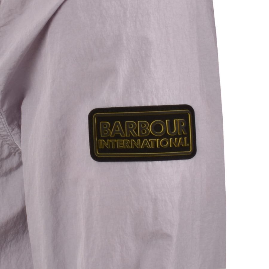 Image number 3 for Barbour International Inline Overshirt Purple