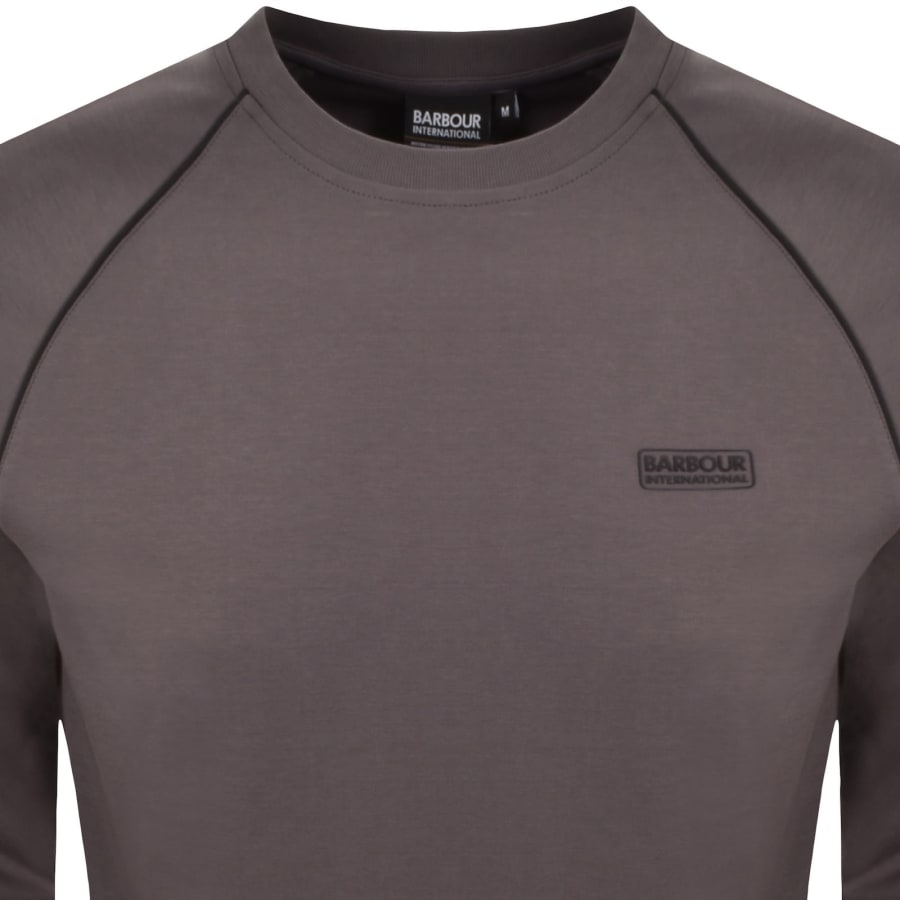 Image number 2 for Barbour International Markford Sweatshirt Grey