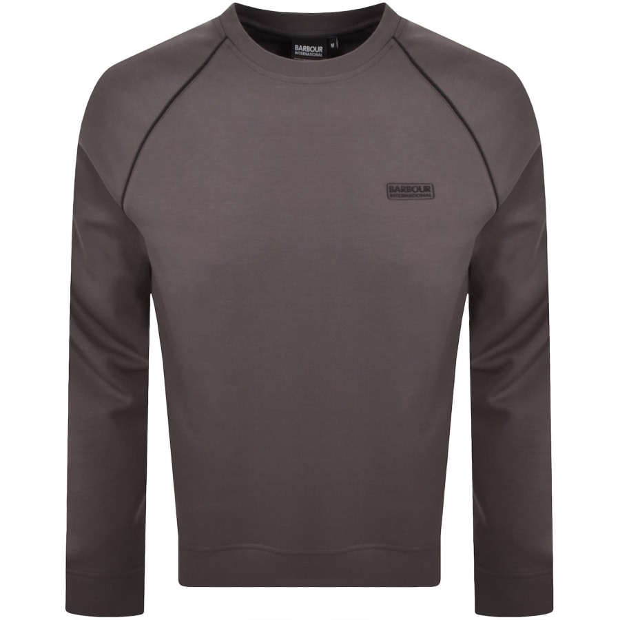 Image number 1 for Barbour International Markford Sweatshirt Grey