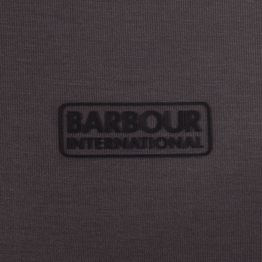 Image number 3 for Barbour International Deep Cuff T Shirt Grey