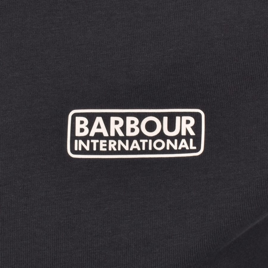 Image number 3 for Barbour International Deep Cuff T Shirt Grey