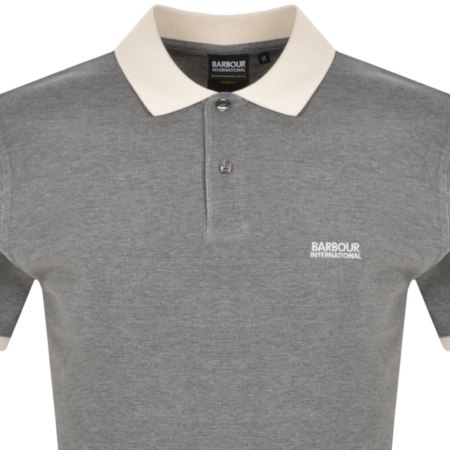 Image number 2 for Barbour International Cowley Polo T Shirt Green