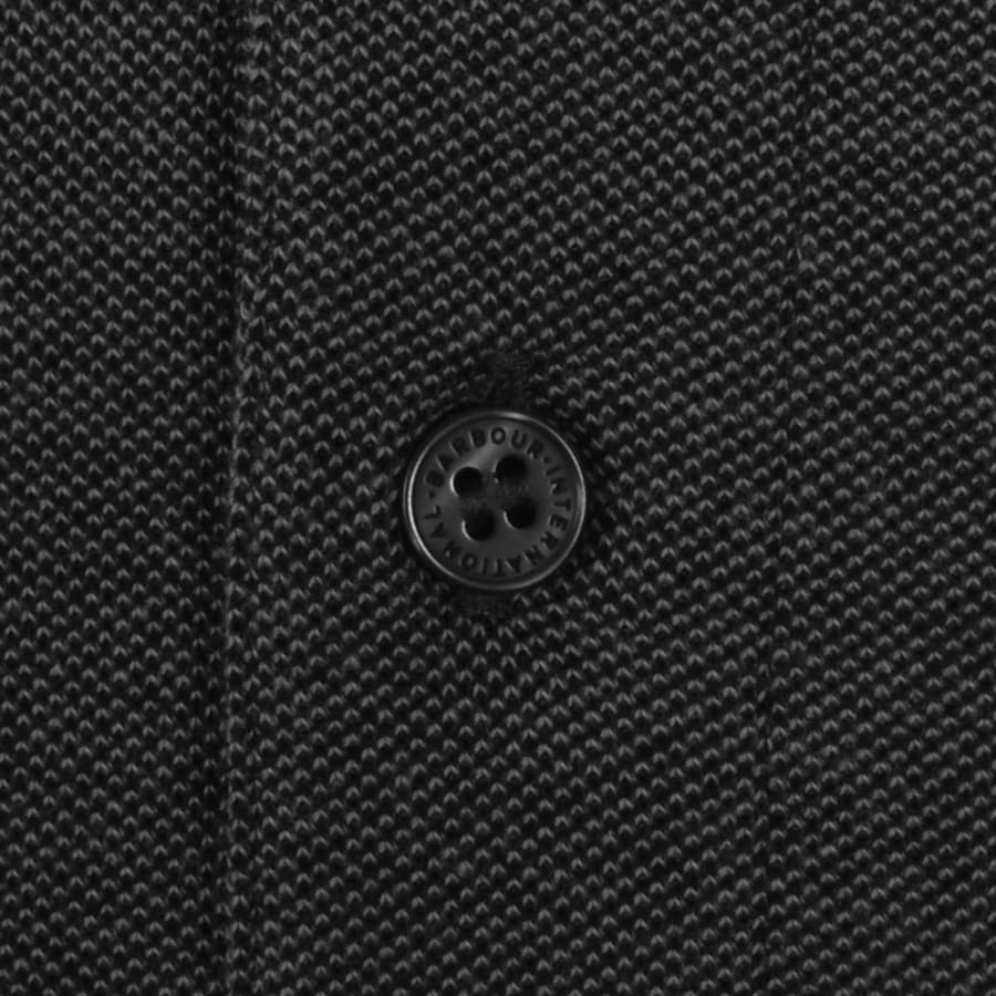 Image number 4 for Barbour International Cowley Polo T Shirt Black