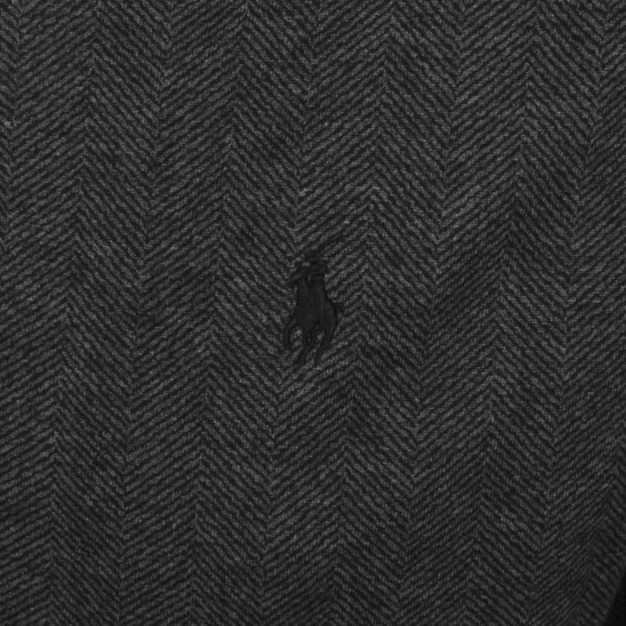 Image number 3 for Ralph Lauren Herringbone Sweatshirt Grey