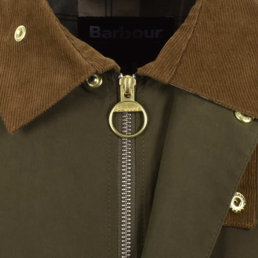 Image number 3 for Barbour Icons Transport Casual Jacket Green