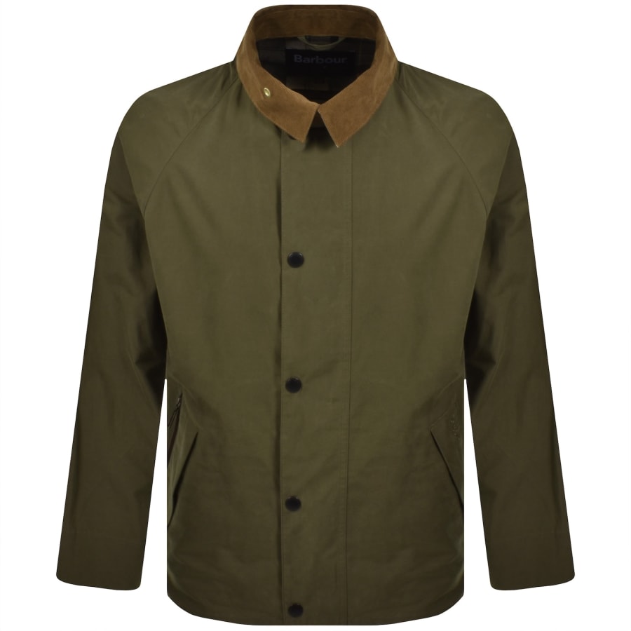 Image number 1 for Barbour Icons Transport Casual Jacket Green