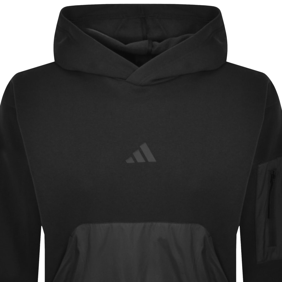 Image number 2 for adidas Sportswear Fleece Hoodie Black