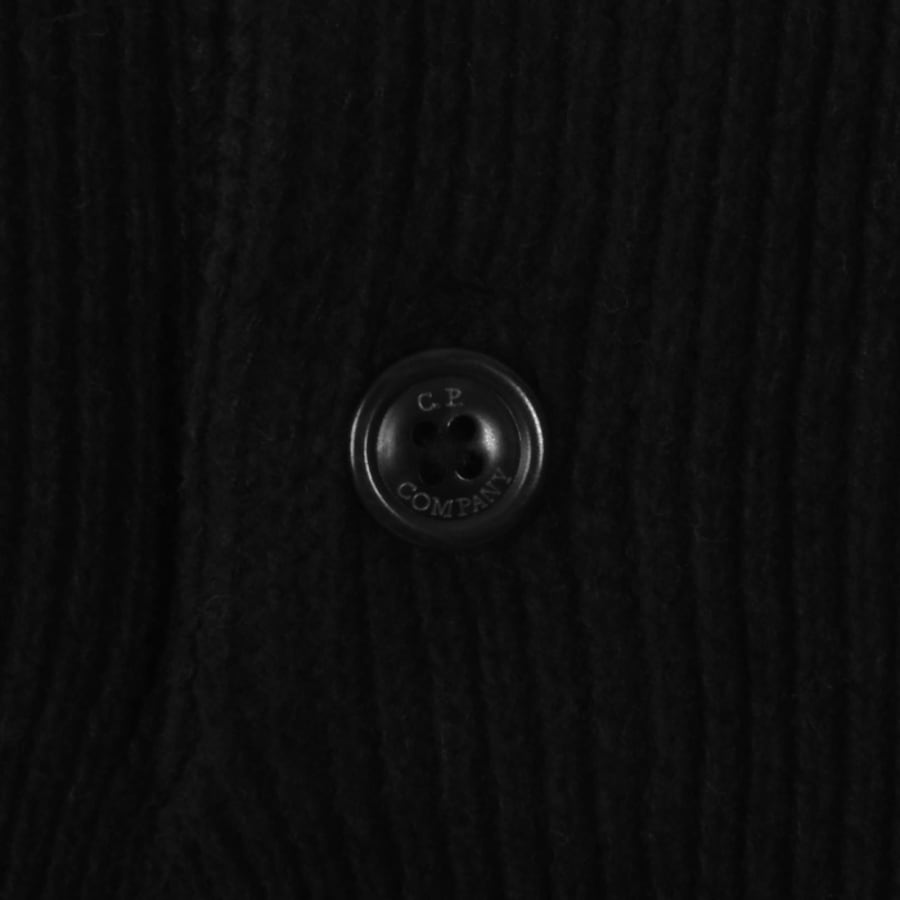 Image number 5 for CP Company Knit Polo T Shirt Black