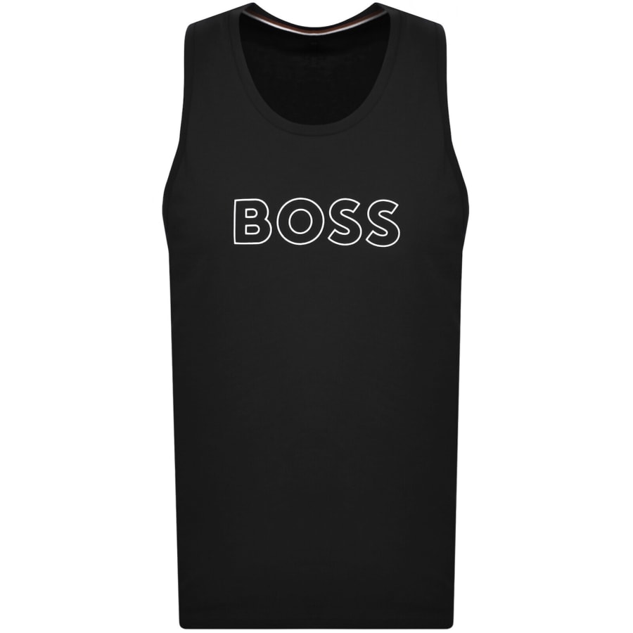 Image number 1 for BOSS Beach Vest Black