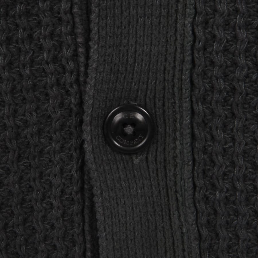 Image number 5 for CP Company Knit Cardigan Grey