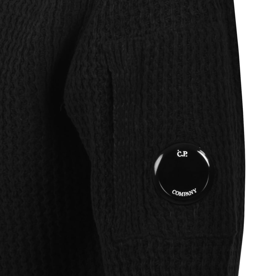 Image number 4 for CP Company Knit Cardigan Black