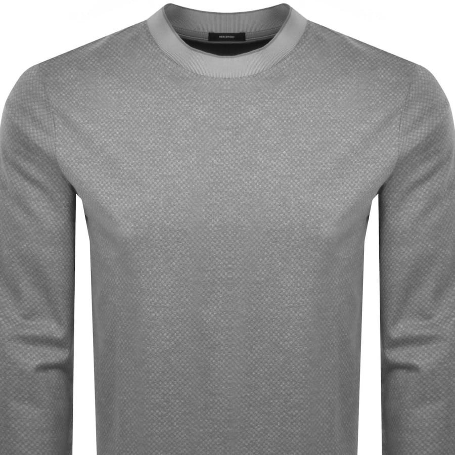 Image number 2 for BOSS Talley 06 T Shirt Silver Grey