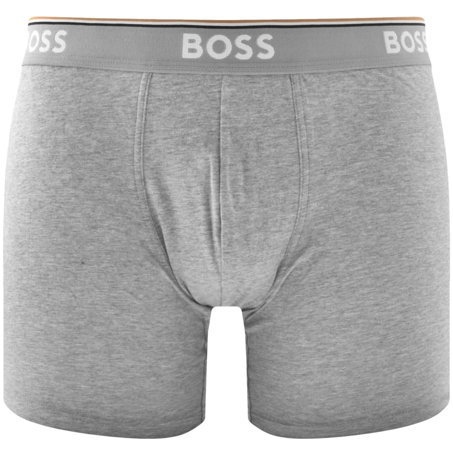 Image number 3 for BOSS Underwear 3 Pack Long Boxer Briefs