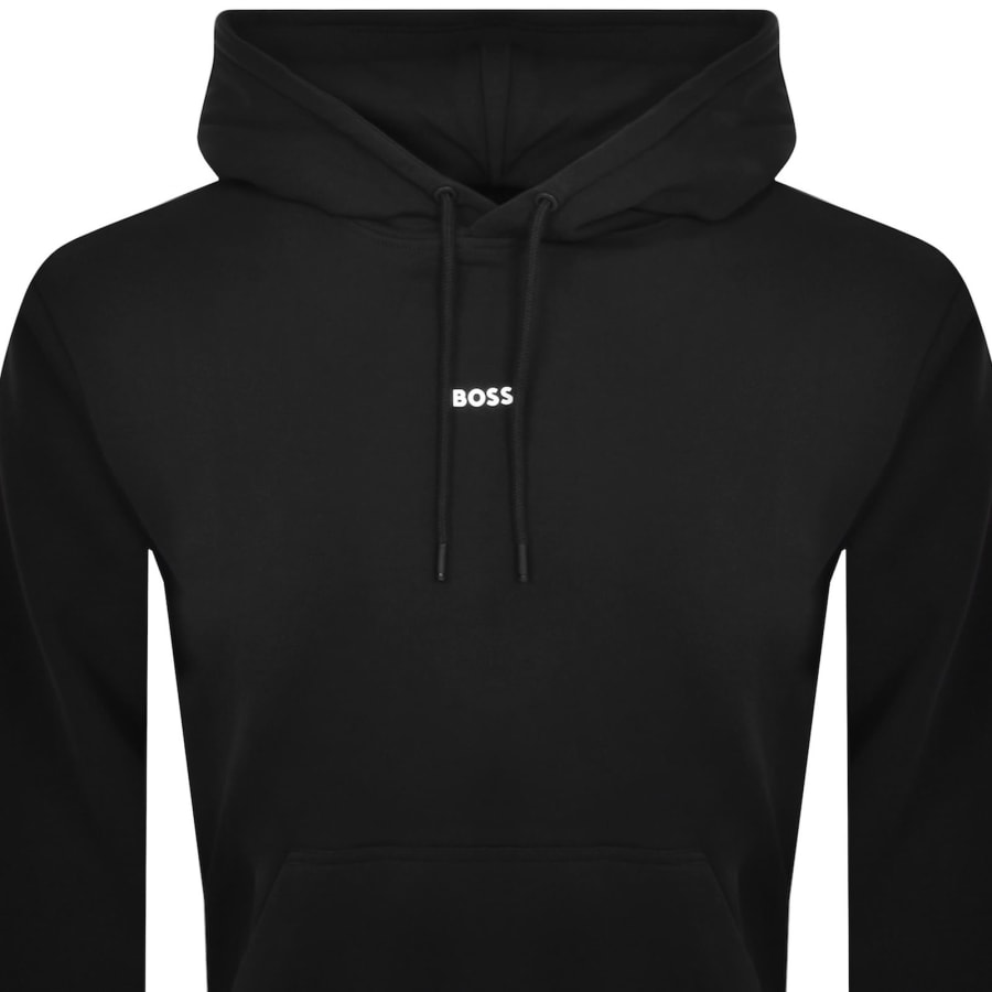 Image number 2 for BOSS Wetalk Pullover Hoodie Black