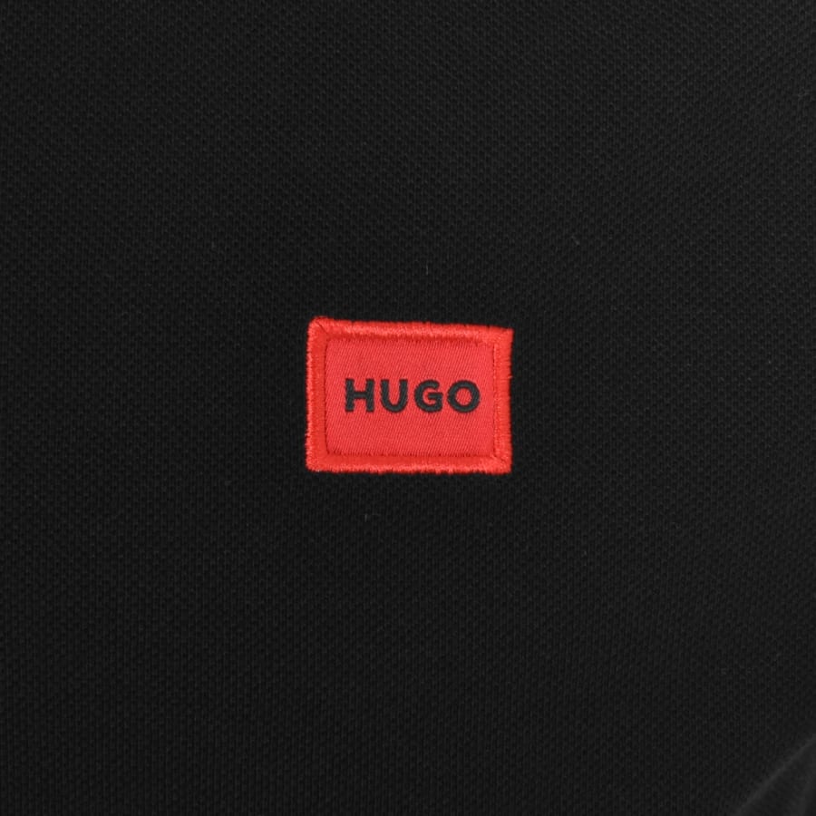 Image number 3 for HUGO Deresino 232 Polo T Shirt Black