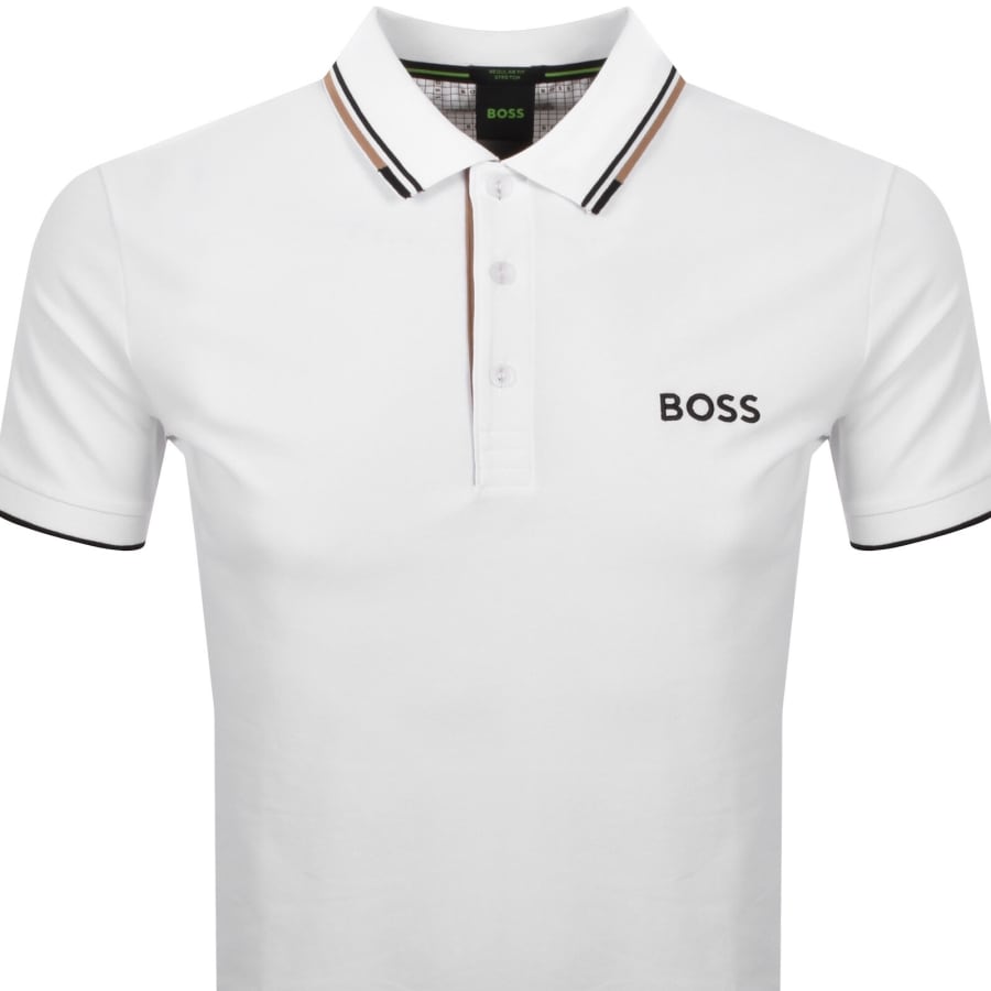 Image number 2 for BOSS Paddy Pro Polo T Shirt White
